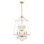 Lustre géométrique à intensité variable 8 lumières Guillaine-404087199