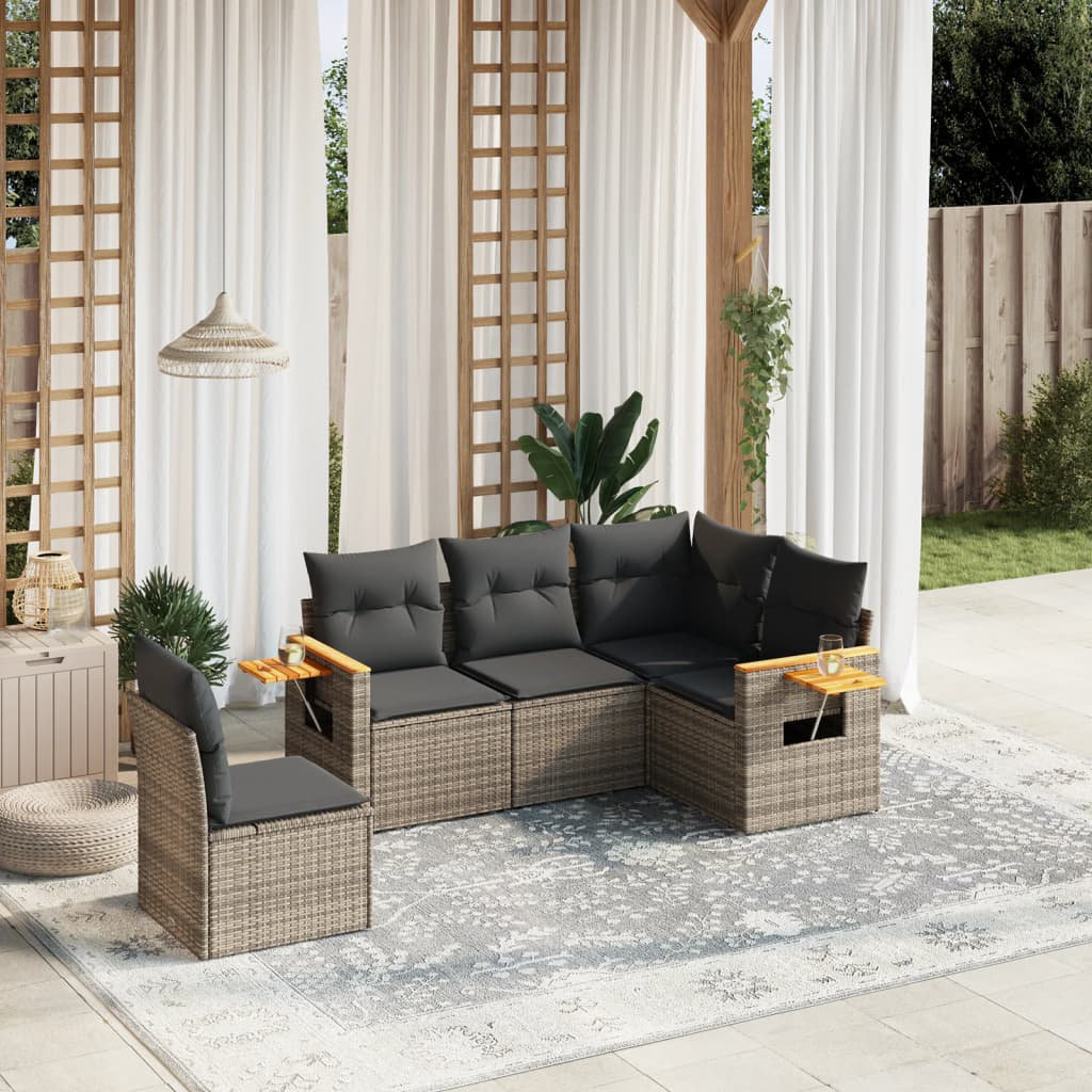 Gartensofa mit Kissen Ankie