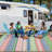 Outdoor Patio Rug 9x12 Large Plastic Straw Rug Waterproof Reversible Camping Rugs Foldable Easy Clean Lightweight Patio Rugs for Backyard, Picnic, Patio, Deck, Beach, Park, Orange Pink-240213701-240213700