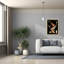 Toile épique Graffiti «Koi Fish On Black 2» par Chariklia Zarris, 26 po x 34 po