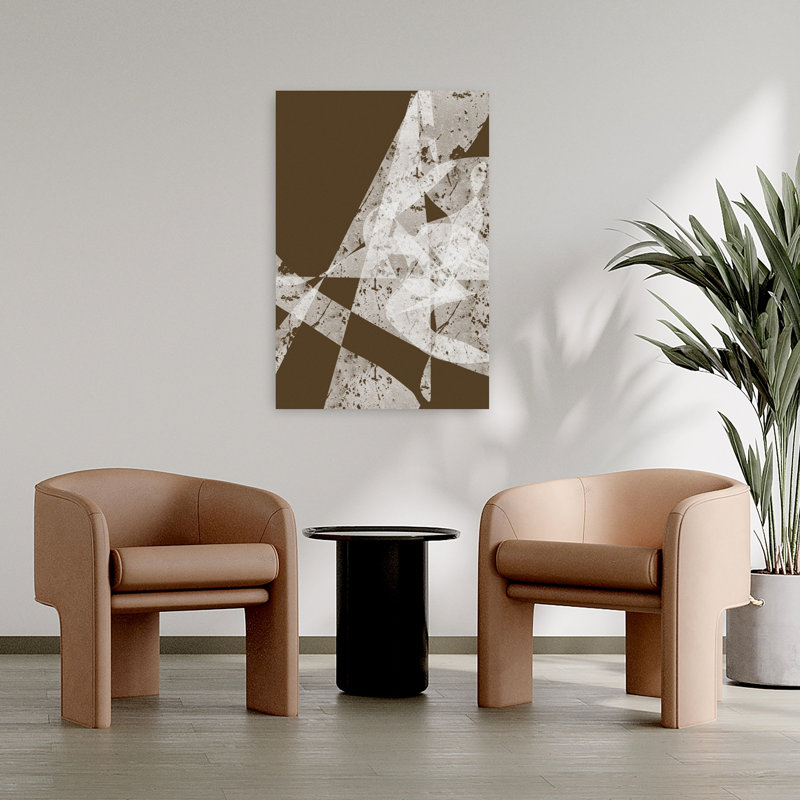 Art contemporain, art contemporain abstrait, H 36 po x l 24 po
