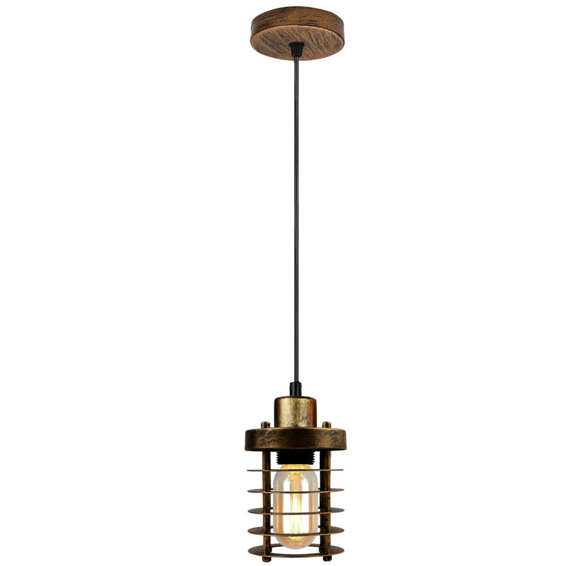 Becnel 1 - Light Single Pendant, Brushed Copper