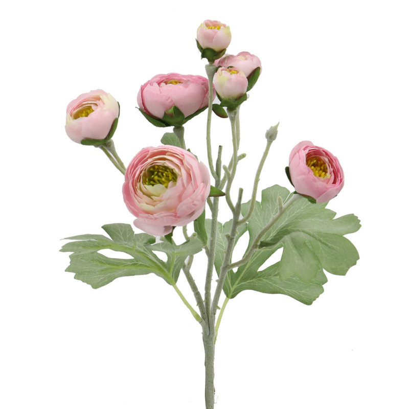 Renoncule fleur artificielle, Rose