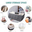 110x38x38cm Linen Upholstered Storage Bench-121935964