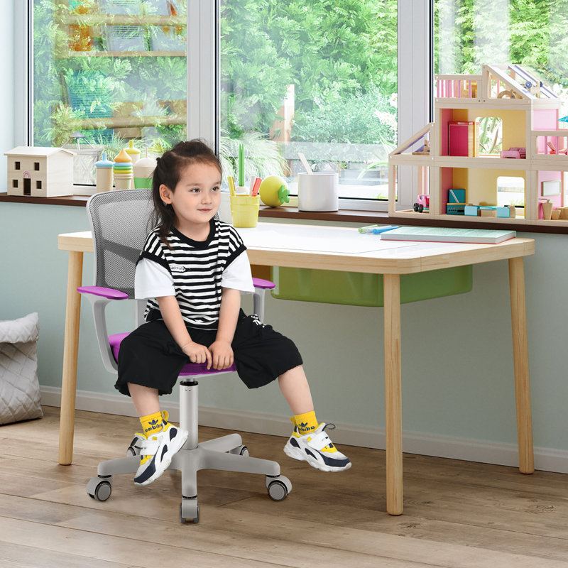 Bureau / activité pour enfants Murrayville, Mauve / gris