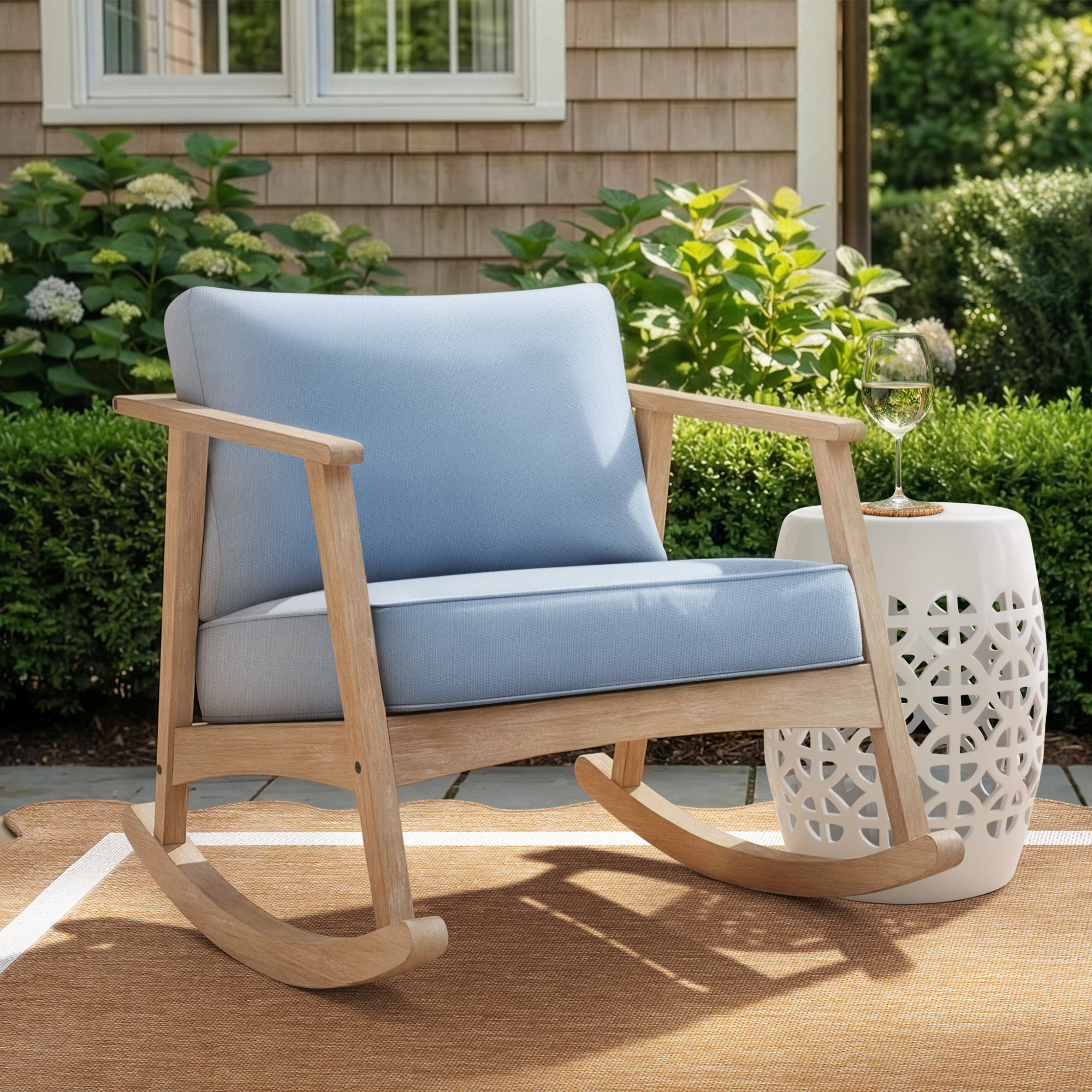 Innocenzio Outdoor Chair with Sunbrella® Cushions