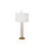 Merna Crystal/Metal Table Lamp