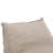 Perry Outdoor Bean Bag Lounge Chair, Beige, Set of 1, Perfect for Relaxation and Comfort in Any Outdoor Setting