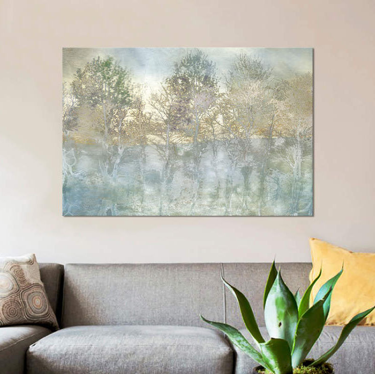 «River Reflection» par Irene Weisz - Estampe numérique sur toile tendue avec châssis, H 26 po x l 40 po x P 1,5 po