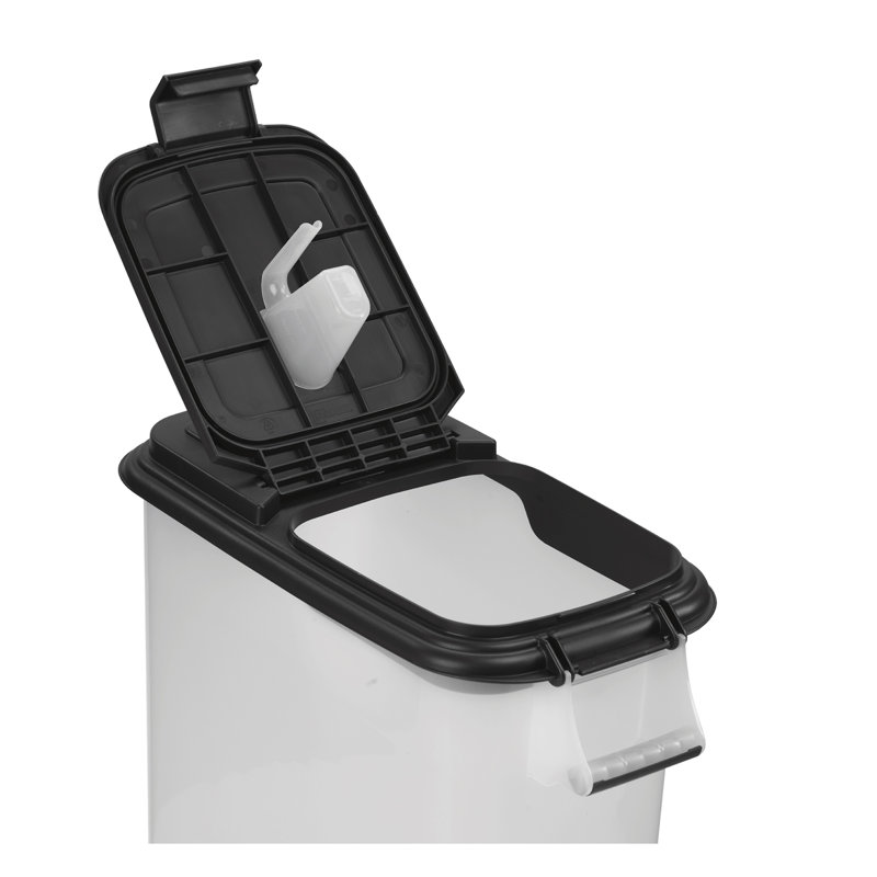 Contenant pour nourriture pour animaux Buddeez 50QT, Noir