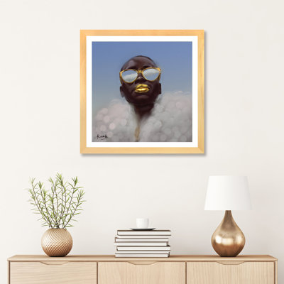 Boucles d'or par Adekunle Adeleke - reproduction d'art