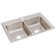 Lustertone 33" L x 22" W Double Basin Drop-In Kitchen Sink