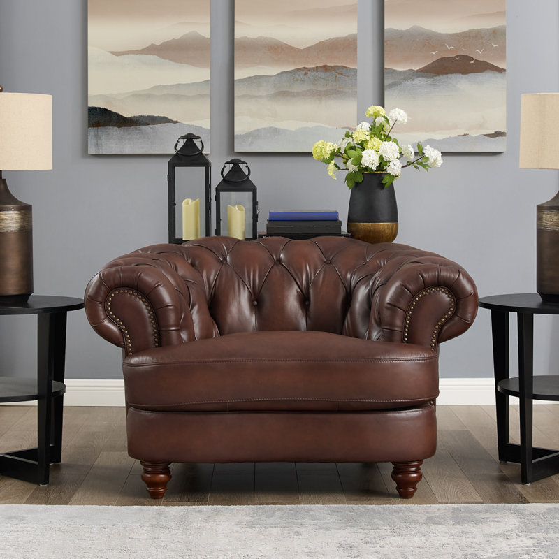 Edlizi Upholstered Chesterfield Chair