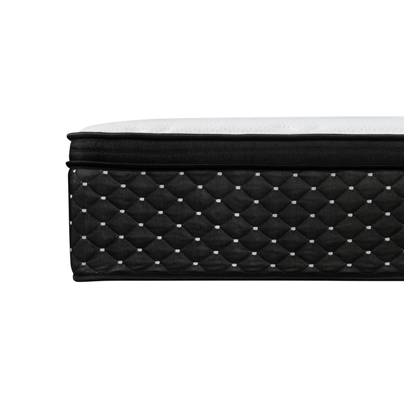 Alwyn Home Alberton Organic Medium Euro Top Innerspring Mattress, Très grand