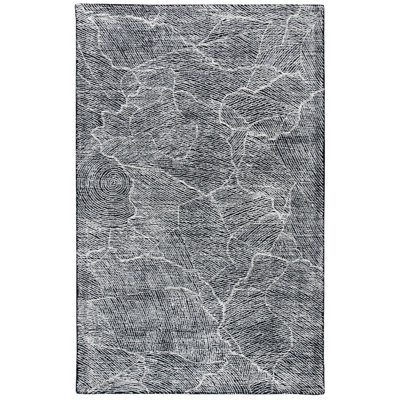 Goines Hand Tufted Indian Wool And Cotton With Latex Abstract Rug