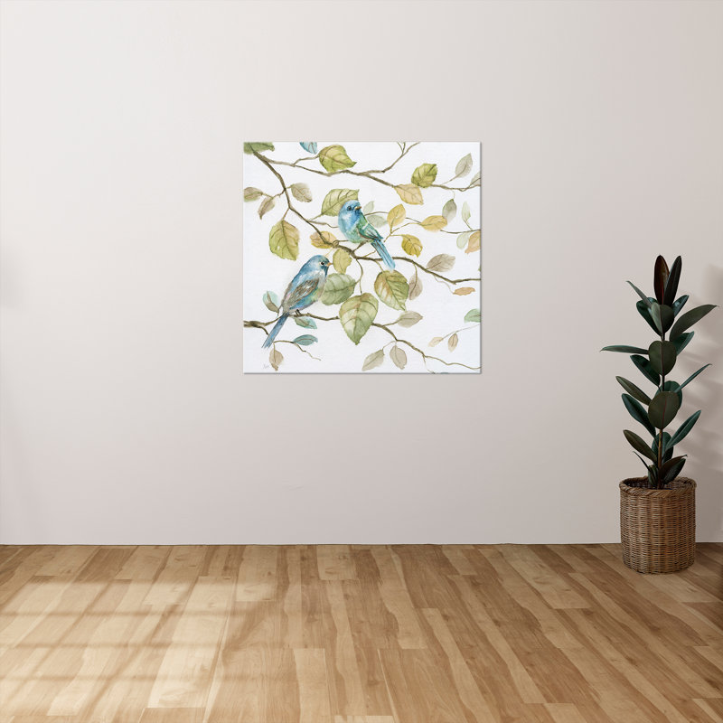 "Spring Bluebird I" by Nan Print on Canvas