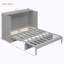 Lit escamotable double avec grands tiroirs-426834980