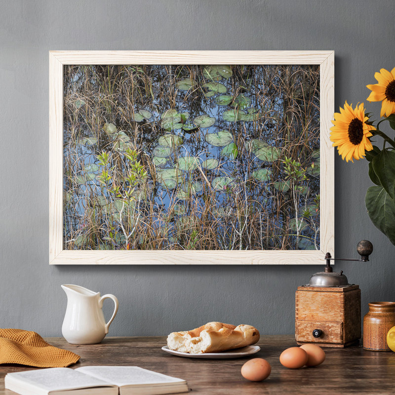 The Marsh, reproduction d'art sur toile, H 18 po x l 26 po x P 1,5 po, Blanc