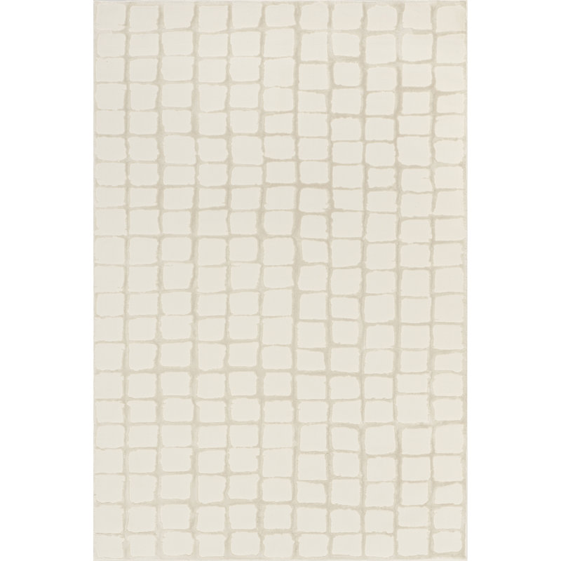 Eunice Modern Machine Washable Area Rug, Rectangle 4' x 6'