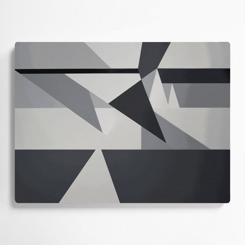 Minimalisme, art mural brun en métal 75, H 24 po x l 36 po