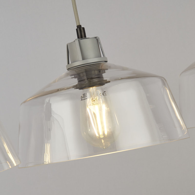 Florida 3 - Light Grey Kitchen Island Pendant