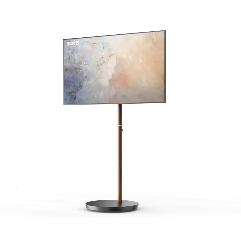 Mobile Corner TV Stand for 24-48 inch TVs, Bronze