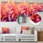 Coral Leaves Dance of the Forest II - Leaves, impression murale sur métal-2026430006