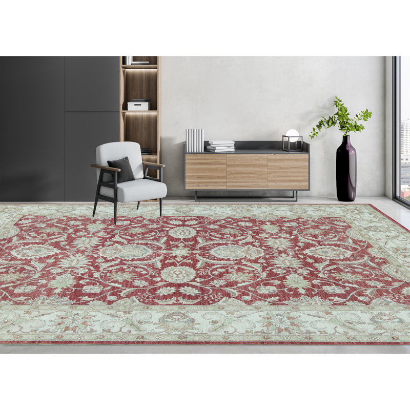 Wool Oriental Area Rug
