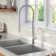 Karran Pull Down Kitchen Faucet with Soap Dispenser