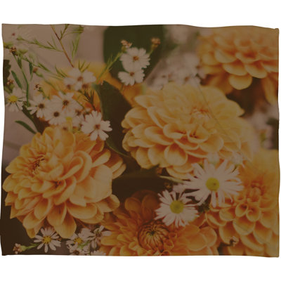 Jeté floral automne
