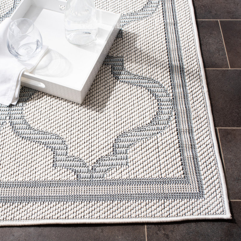 Murielle Performance Machine Washable Geometric Indoor/Outdoor Area Rug, Rectangle 8' x 10'