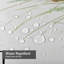 Rideau de douche vert imperméable, rideaux de douche pour la salle de bain avec 12 crochets-815696183