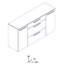Pensiero 160cm Sideboard