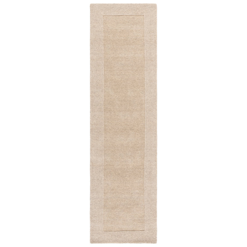 Metro 807 Hand Loomed 80% Wool; 20% Cotton No Pattern Rug, Runner 2'3" x 8'
