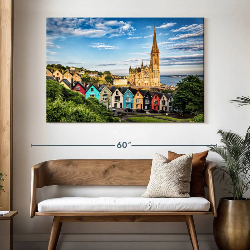 Adella St. Colman's Cathedral Cobh County, 34" H x 51" W