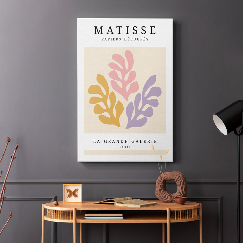 Matisse Ccclxxv, reproduction encadrée - galerie Cavas, H 48 po x l 32 po