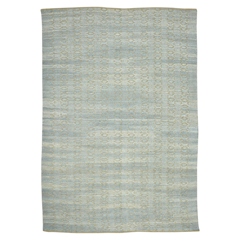 Tapis écologique en mélange de jute tissé à la main et à faible densité Bertrand, Rectangle 5 pi x 8 pi