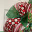 Couronne de Noël artisanale à bordure écossaise