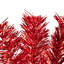 Arbre de Noël artificiel Tinsel - 3 pi - rouge - lumières claires-106854091