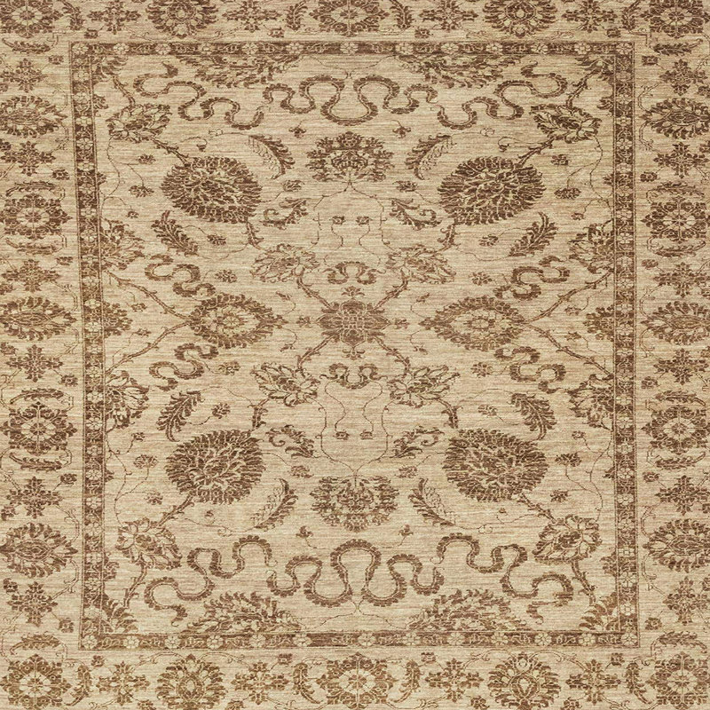 Abstract Indoor Rug, Square 8'