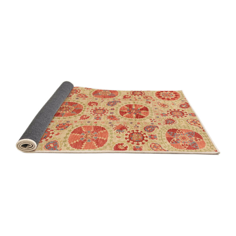 Tapis abstrait moderne 3908, Rond 3 pi