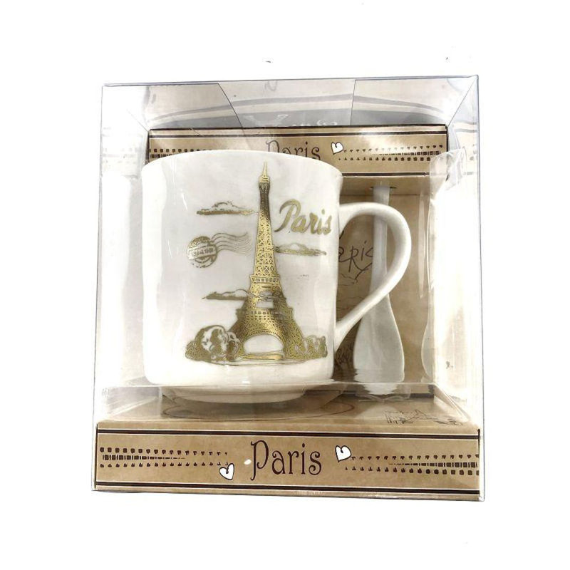 Paris Eiffel Tower Mug Set