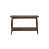 Lamonte Walnut Sofa Table w/Shelf