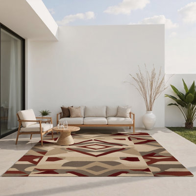 Tapis intérieur et extérieur Angular Flow