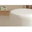 30cm Small Round Faux Leather Upholstered Ottoman-1061551669