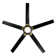 62" Lucid 5 - Blade Outdoor/Indoor Smart Standard Ceiling Fan with Remote Control and LED Light Kit Included, Works With Alexa and iOS or Android App