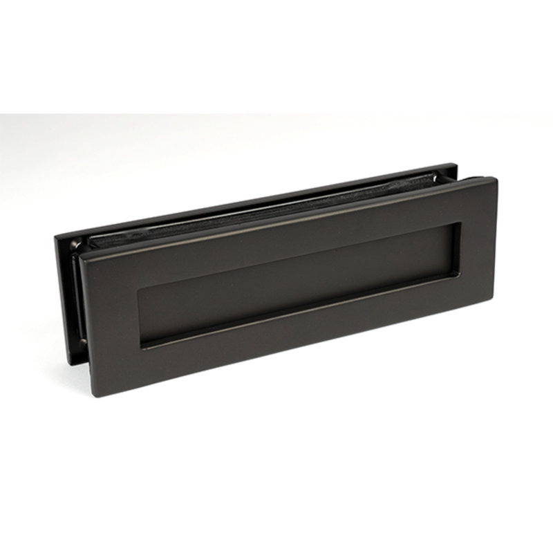 Door accessory, 31.5cm H x 9.2cm W x 0.5cm D, Aged Bronze