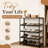 12 Pairs Metal Shoe Storage