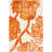 Coleman Hand Tufted Wool/Cotton Floral Rug in Ivory/Orange-22212404