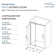 32'' - 36'' W x 76'' H Pivot Semi-Frameless Shower Door with Clear Glass